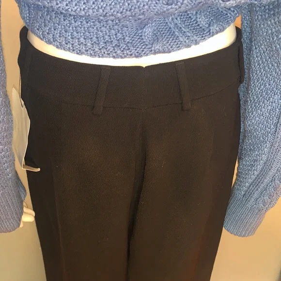 🖤 Akris Black Pleated Wide Leg Pants 🖤 - Picture 9 of 15